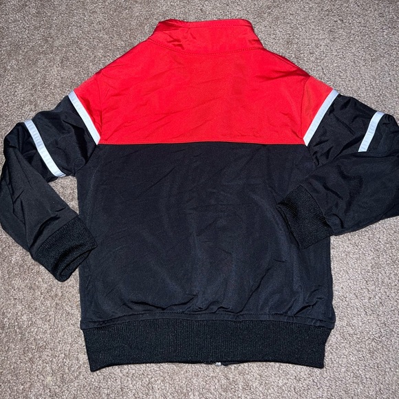 New Balance Zipup Jacket, Boys, Red/Black/White, 4 - Picture 3 of 4